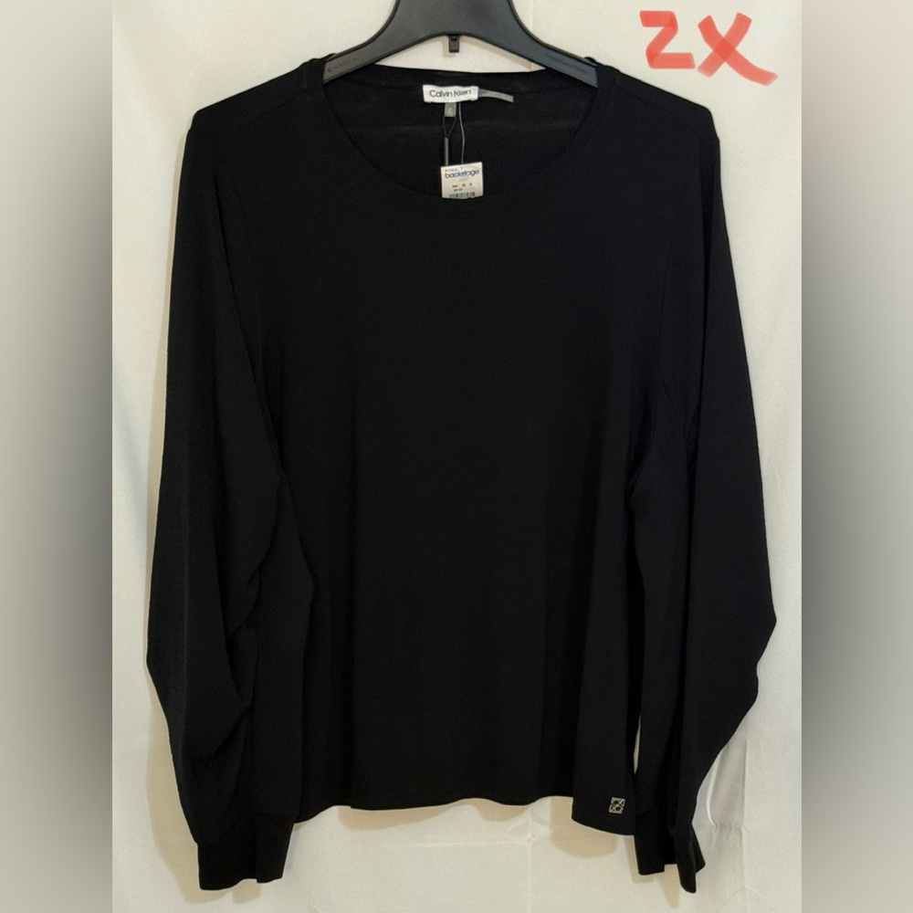Calvin Klein Black Long Sleeve Sweatshirt